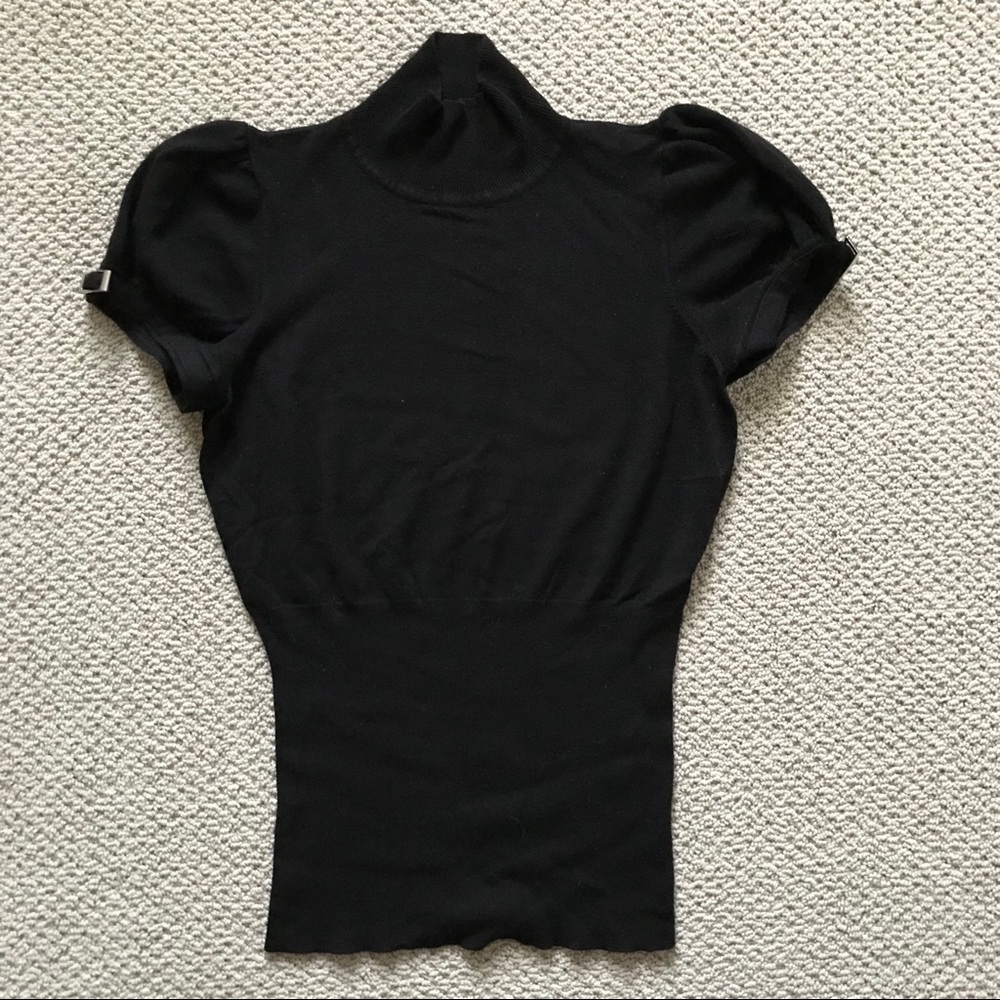 Express Design Studio Black Turtleneck Sweater
